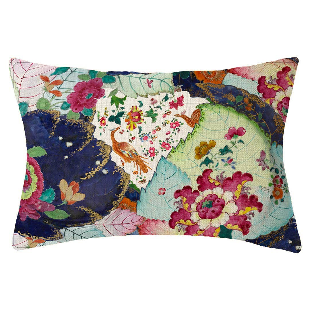 Marye-Kelley - Wholesale Throw/Decorative Pillow - Tobacco Leaf Linen Pillow1