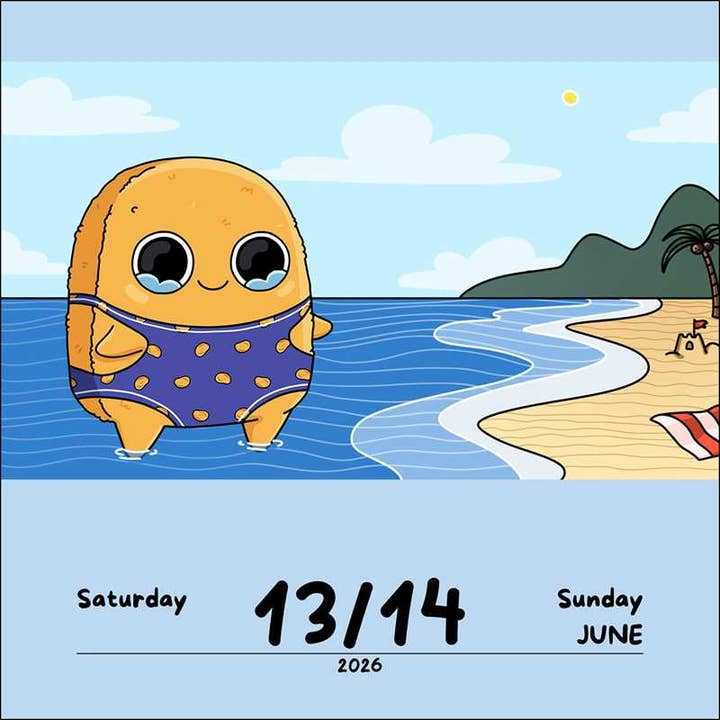 Simon & Schuster - Wholesale Arts & Entertainment - Sad Nuggie 2026 Day-to-Day Calendar by Sad Nuggie2