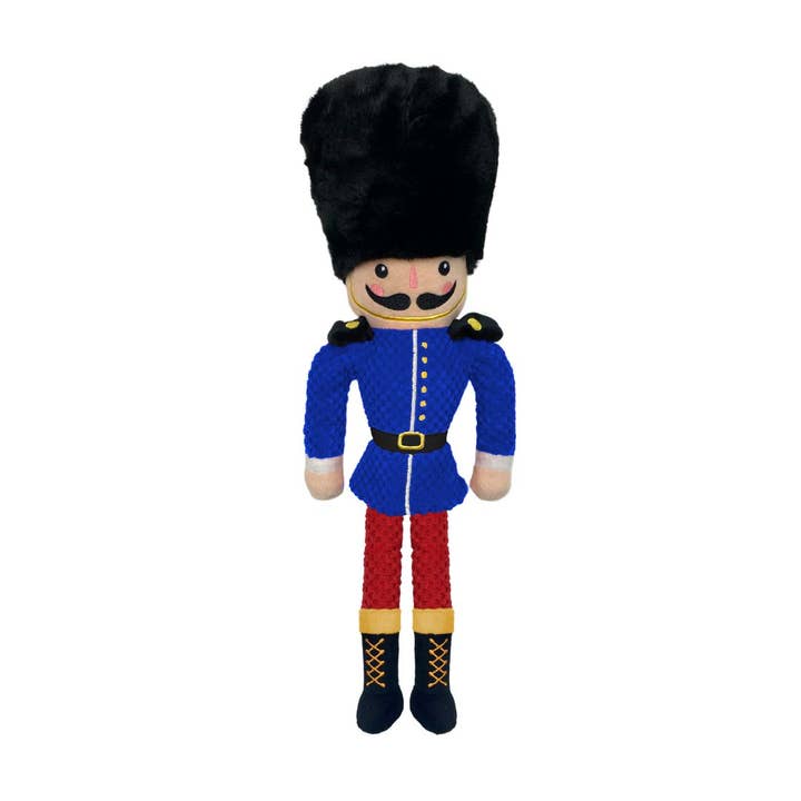 fabdog - Wholesale Pet Plush Toy - Dog - Christmas Nutcracker Floppy Plush Dog Toy