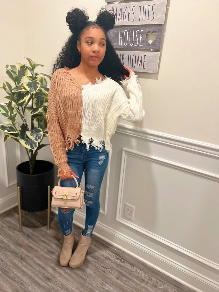 Maglione «Cozy Chic» per la vendita all'ingrosso da parte di Chic Universe