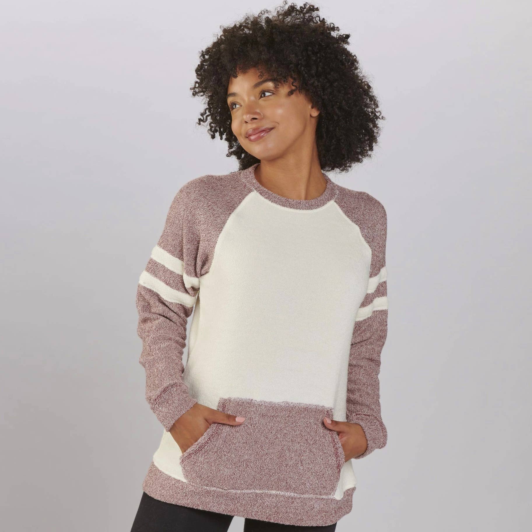 Boxercraft - Wholesale Sweatshirt - Women's - Cozy Contrast Pullover3