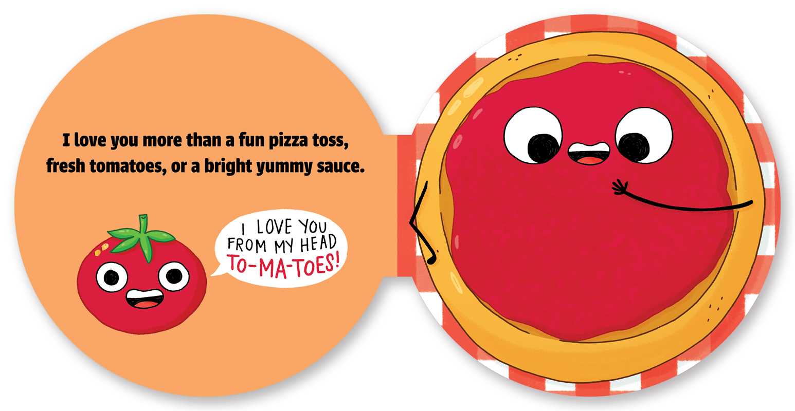 Simon & Schuster - Wholesale Baby & Toddler Book (0-2) - Pizza My Heart (A Shaped Novelty Board Book for Toddlers) by Steph  Stilwell2