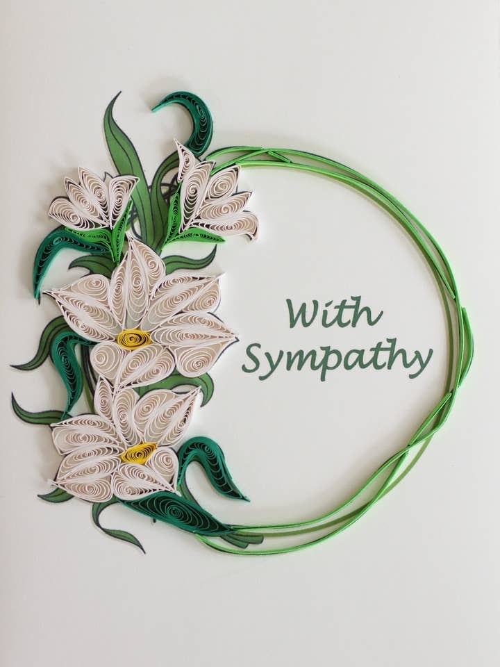 Condoléances - Orchidées Blanches pour la vente par UViet Store