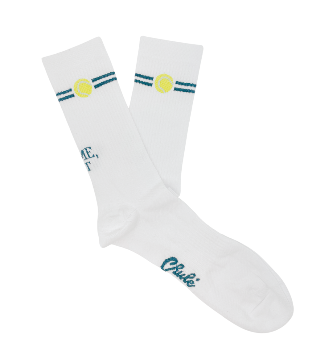 CHULÉ SOCKS - Wholesale Socks - Unisex - Game, Set and Match! - White0