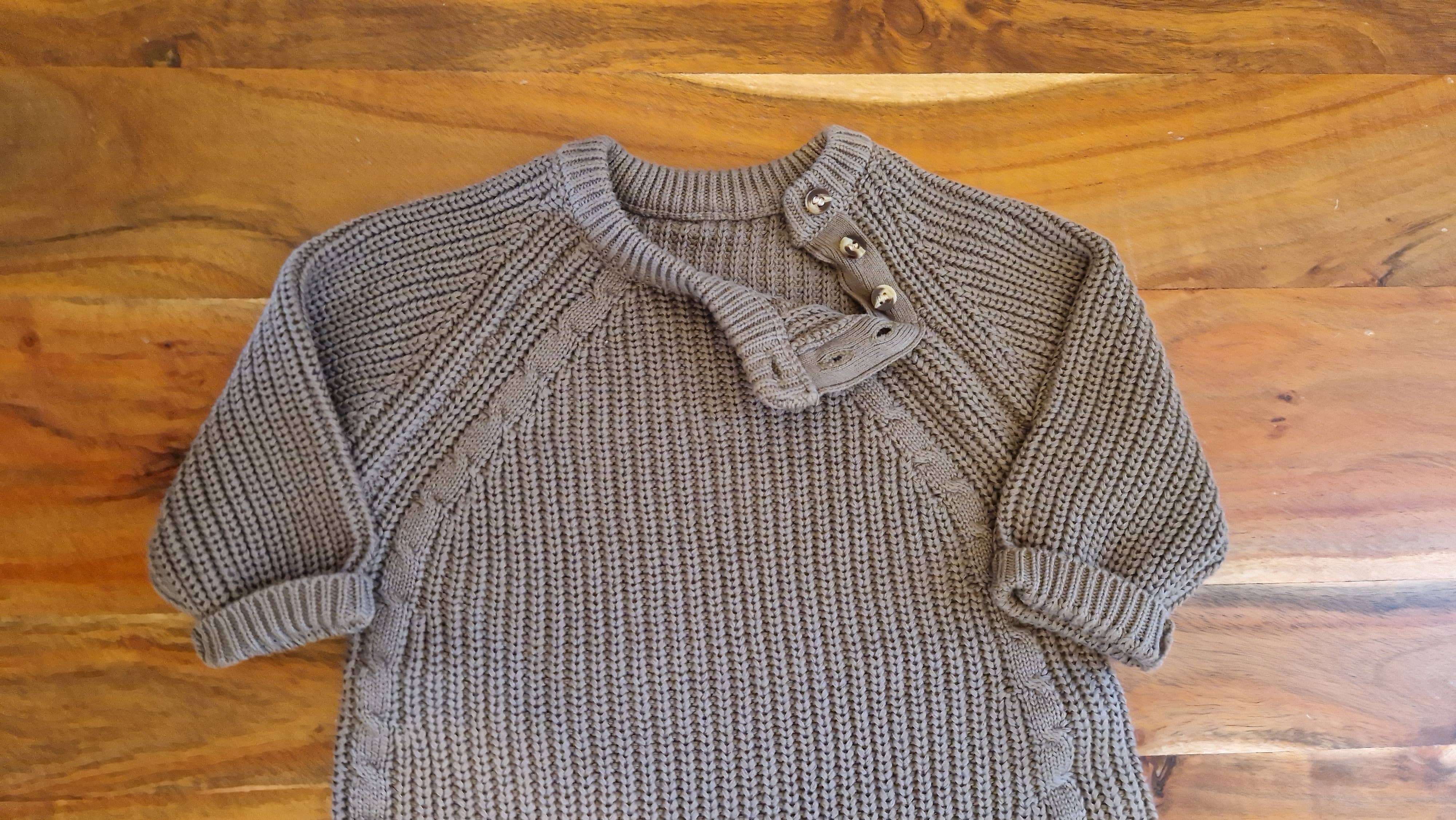 Au Petit Coton - Wholesale Bodysuit (Non-Footed) - Baby - ORSO thick knit bodysuit Organic cotton4