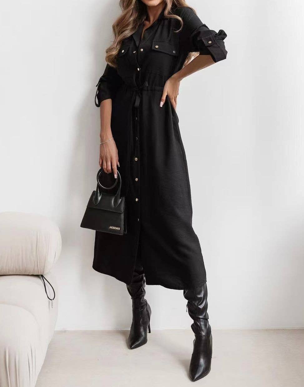 ESTEE BROWN - Venta al por mayor Vestido - Mujer - Vestido camisero largo - 26273