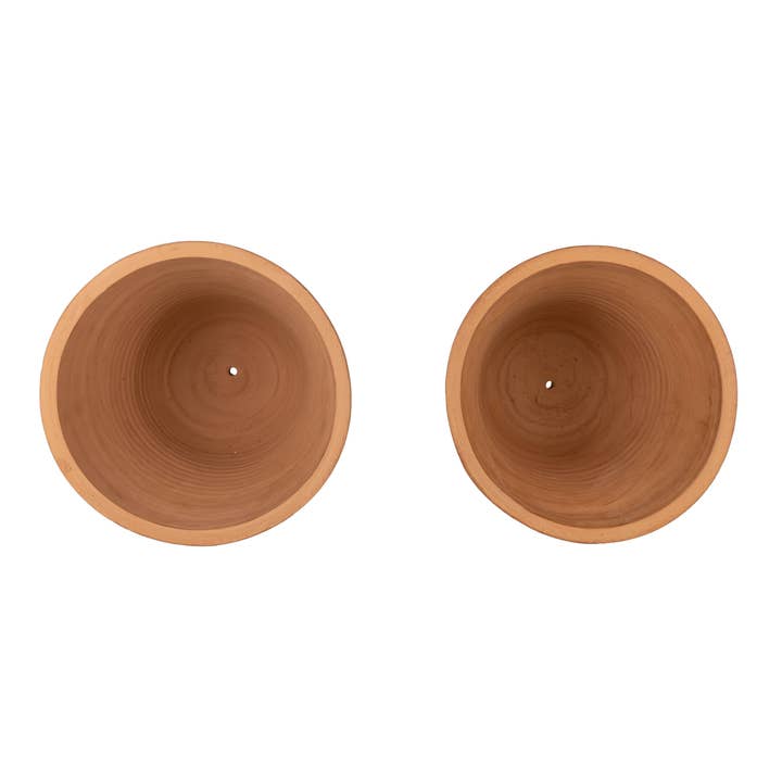 Foreside Home & Garden - Wholesale Plant Pot - SALE - Monet Set 2 Large Terracotta Garden Planter Pots