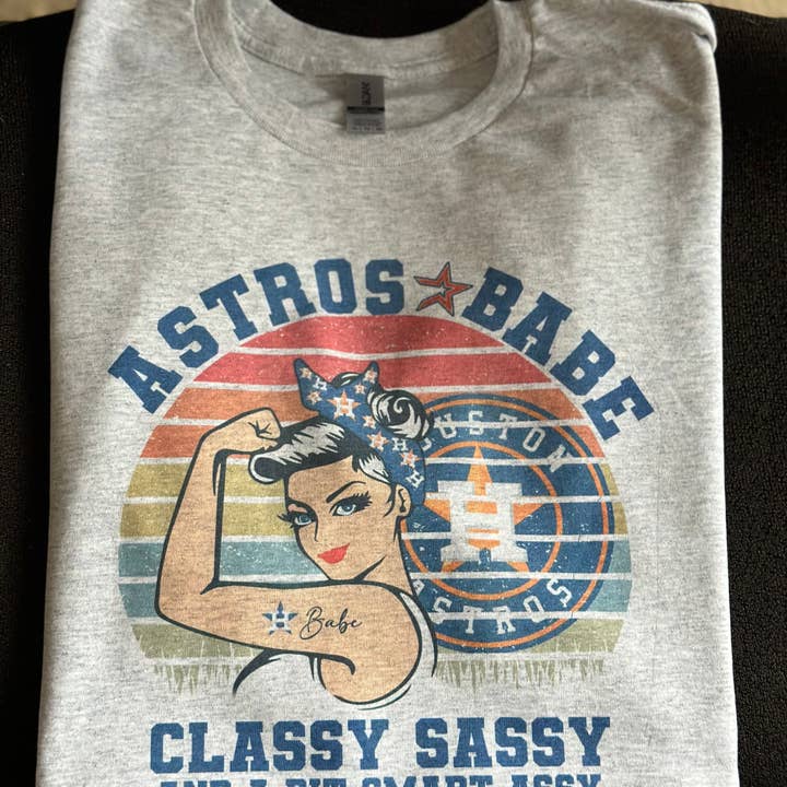 T-shirt Astros Houston pour la vente par Lake Shore To Main