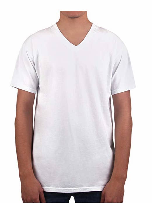 MB Fashion V NECK PLUS SIZE T Shirt for MAN for wholesale by MB Fashion Wholesale
