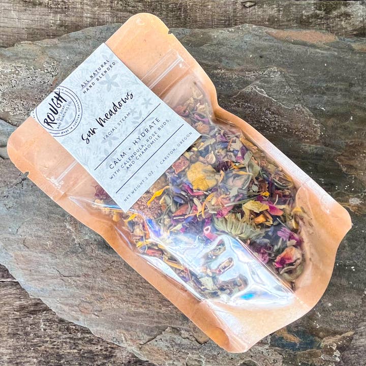 Rough Cut Soap and Sundries - Wholesale Facial steam - Warm Springs Meadow Herbal Facial Steam1