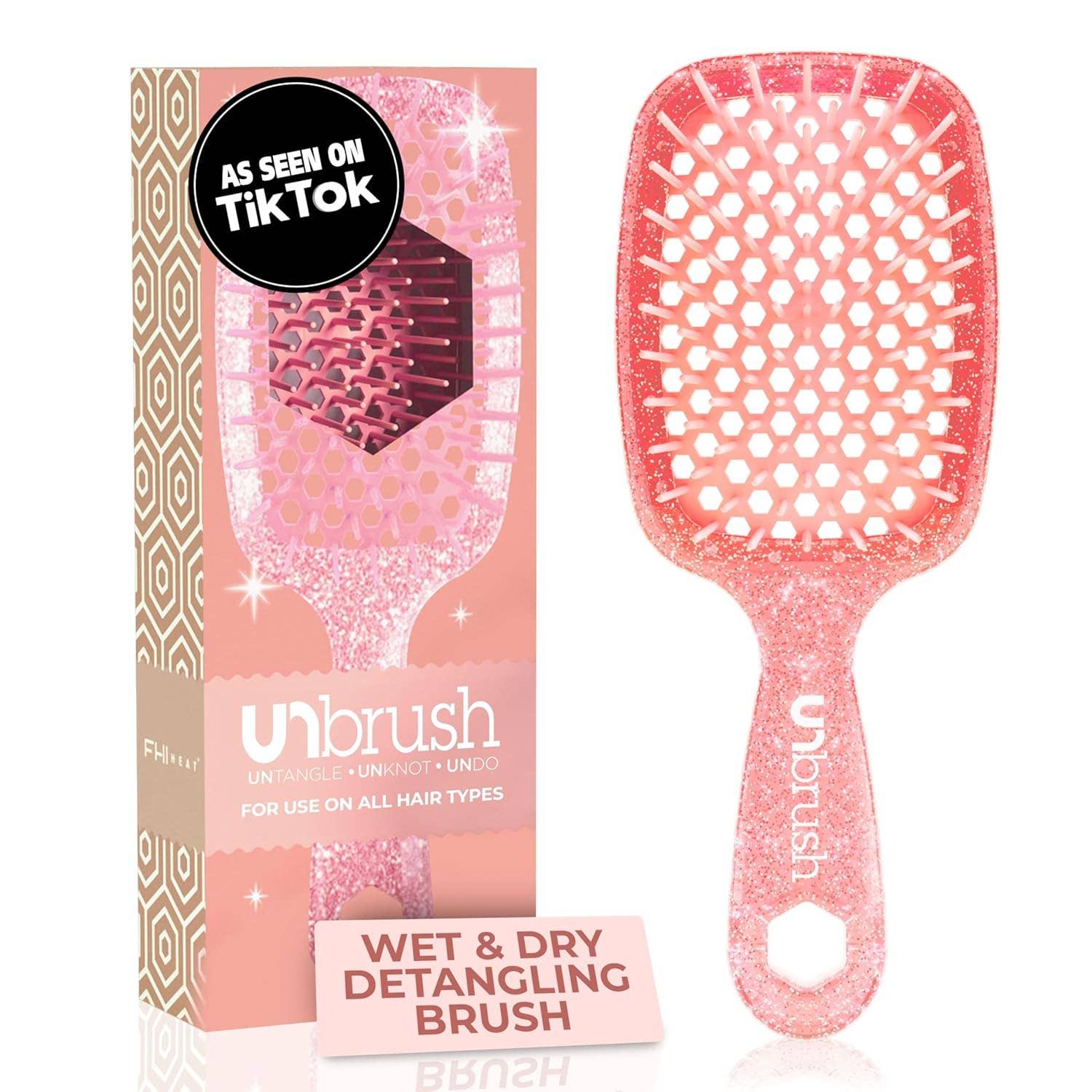 MEHIAZ – wholesale Hair brush/comb – FHI Heat UNbrush Detangling Brush for Wet & Dry Hair17