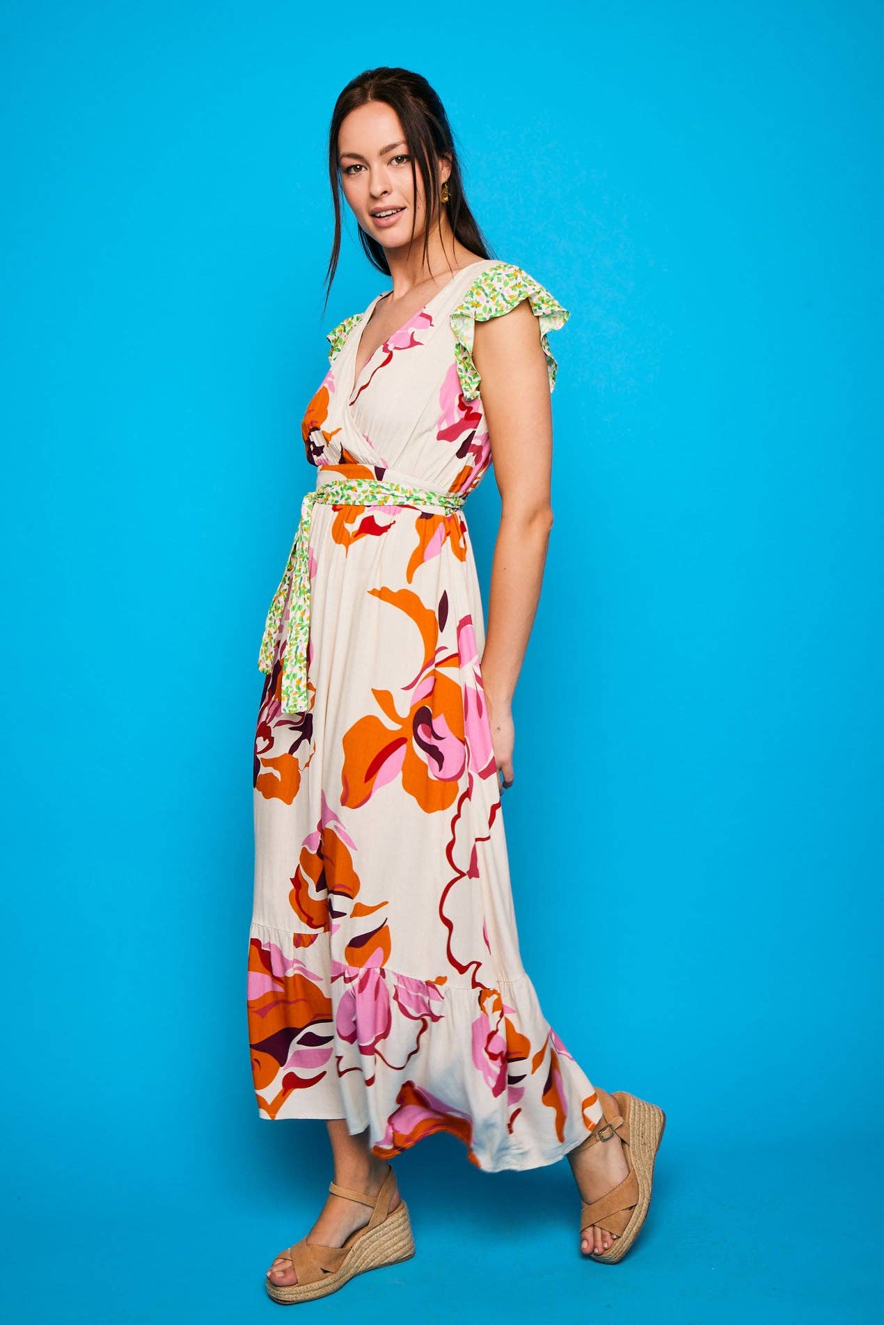 Smile - Wholesale Dress - Women's - Long White Alcoceber Dress3