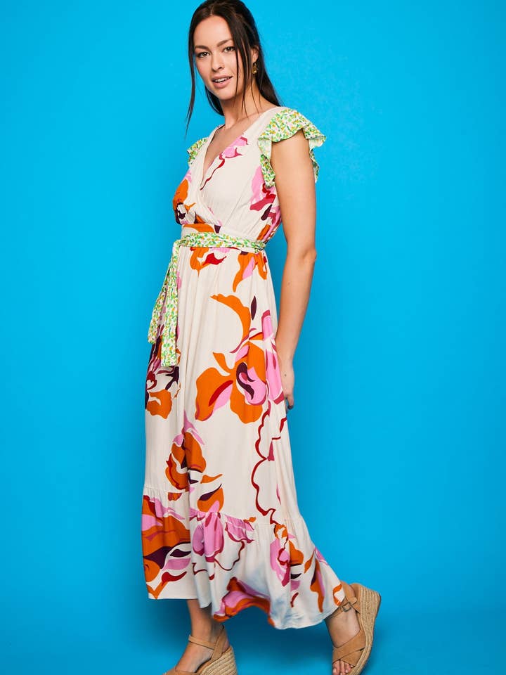 Smile - Wholesale Dress - Women's - Long White Alcoceber Dress3