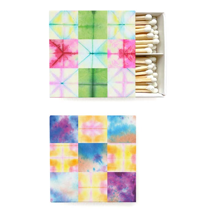 Streichholzschachtel mit Batikmuster für den Großhandel von Adelfi