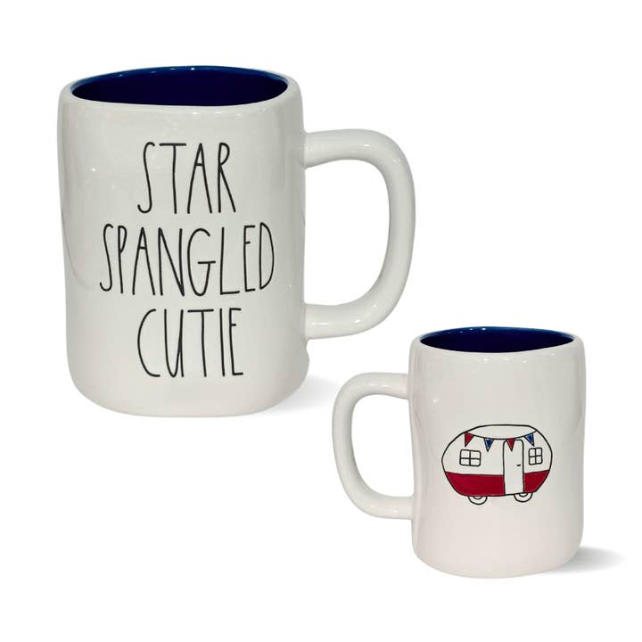 Rae Dunn Mugg – Patriotisk Stjärnprydd Sötis | Patriotisk Bondgårdsmugg för wholesale av Nevsher Lior