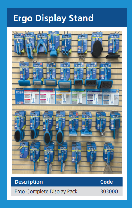 Ancol Pet Products Ltd – wholesale Pet brush – Cat/dog – Ergo Wooden Handle Double Sided Brush4