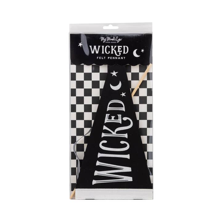 My Mind’s Eye - Wholesale Party Sign/Banner - PLHB279 - Wicked Felt Pennant2
