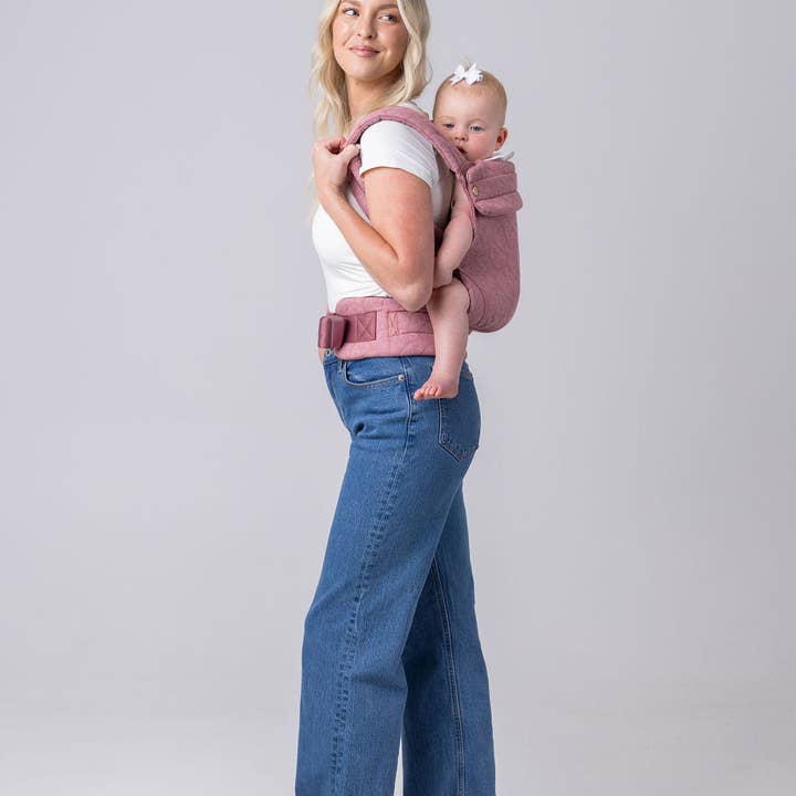 Mabē Baby Carriers - Wholesale Baby Carrier - The Monarch Carrier - Mauve Wings3
