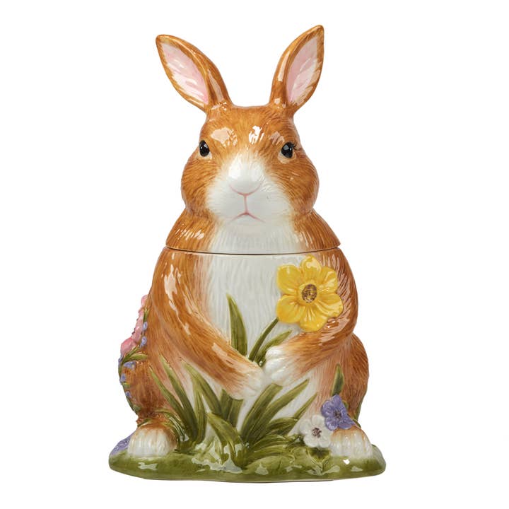 Certified International - Vendita all'ingrosso Barattoli da cucina - Barattolo per biscotti coniglietto 3D Easter Garden 8