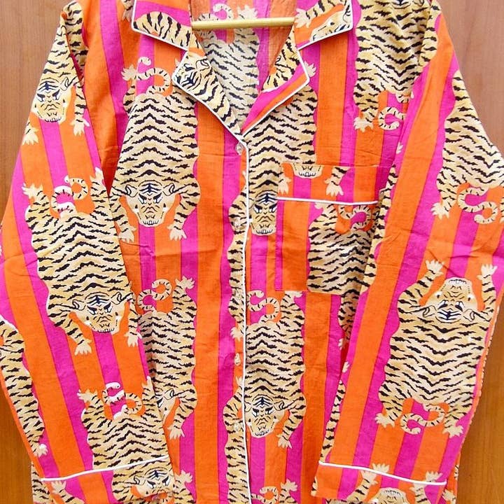 bhavnas boutique - Wholesale Sleepwear Set - Women's - Indian Cotton Pj Sets/ Cotton Pajama Set/ Women Night Pj Set