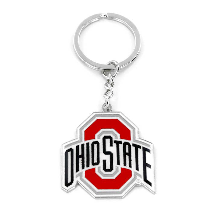 Aminco USA - Wholesale Keychain - Unisex - NCAA Ohio State Buckeyes Logo Keychain