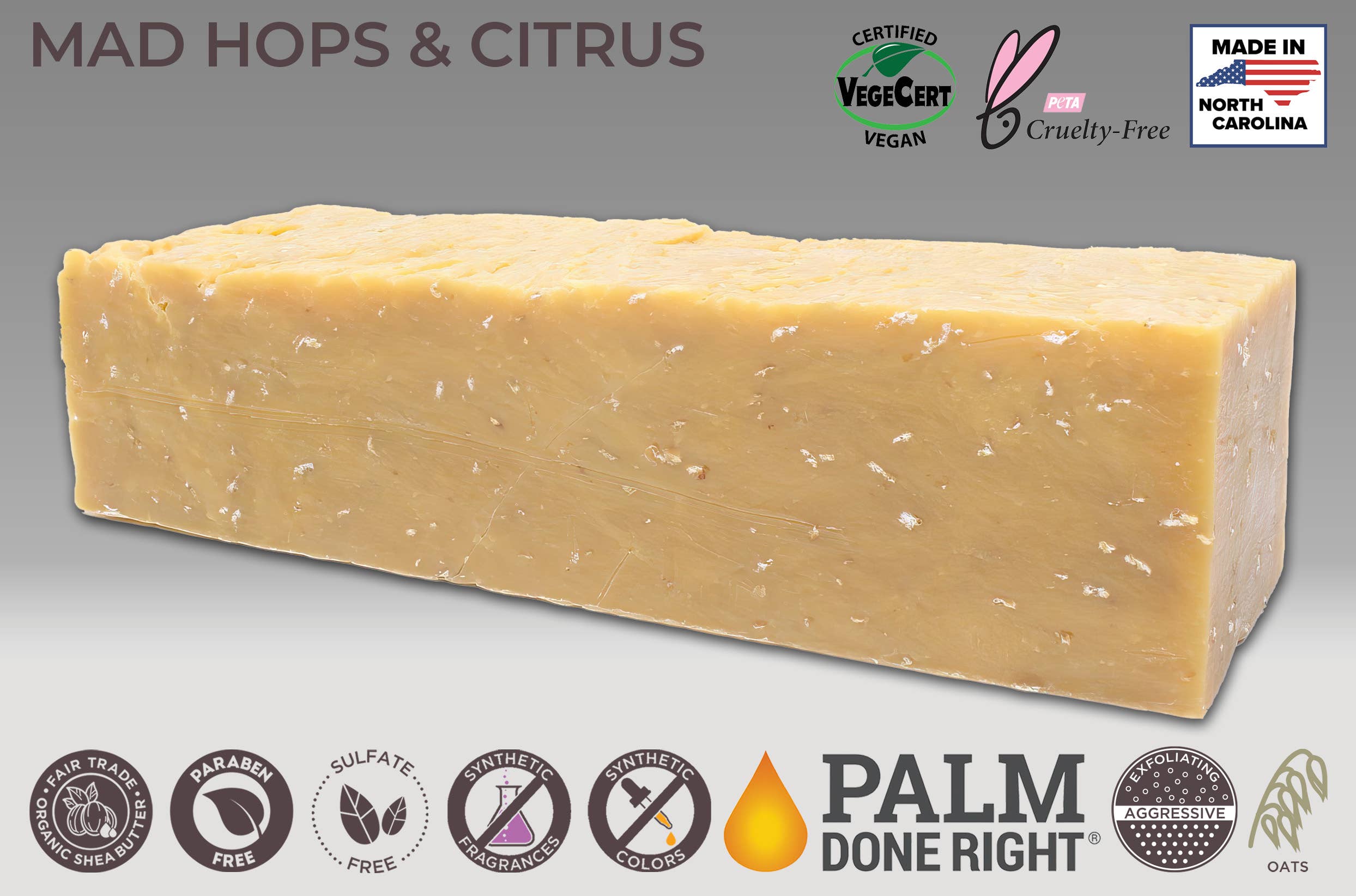 Adams Handmade Soap - Vente Pains de savon - Savon Mad Hops1