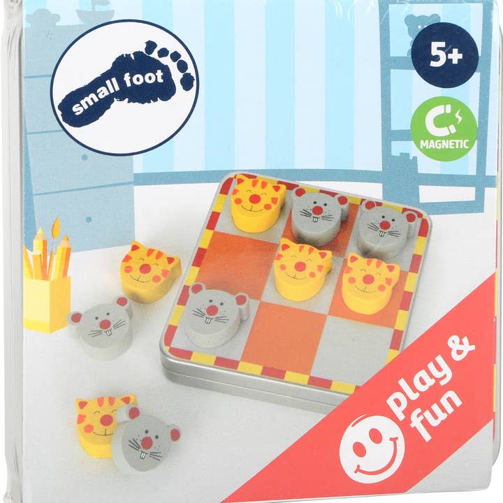 small foot - Wholesale Board Game - Tic Tac Toe Cat and Mouse1