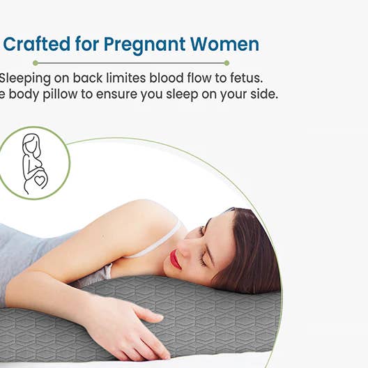 SLEEPSIA Llc – Großhandel Kopfkissen – Sleepsia Ganzkörperkissen aus zerkleinertem Memory-Schaum2