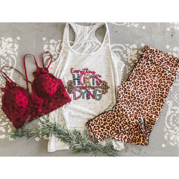 Everything hurts tank for wholesale by RR Tees Wholesale