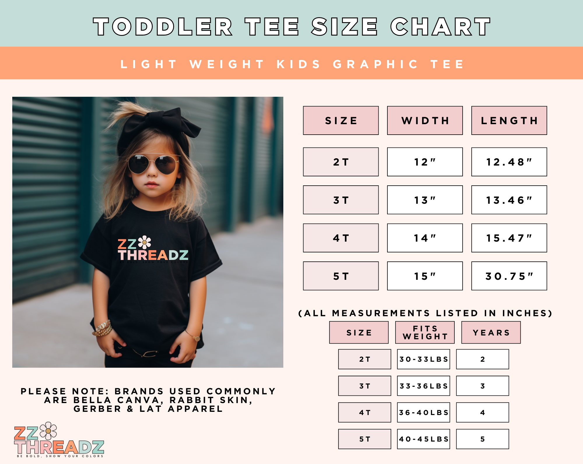 ZZ Threadz - Wholesale Screen Printed T-Shirt - Kids - Feed Me Turkey And Tell Me I'm Pretty Kids Graphic Tee3