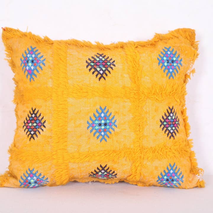 Almofada Boêmia Au Petit Bonheur La Chance 15"x18" (Lã) por atacado de Coco Carpets