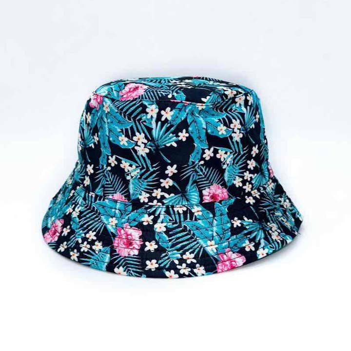 LINETA - Wholesale Bucket Hat - Women's - Bob XW2040 flower pattern