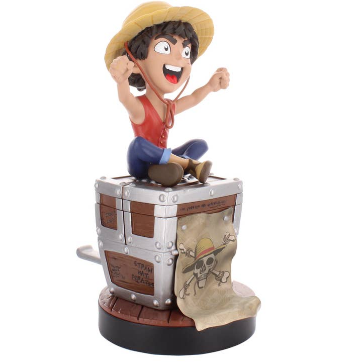 EXG Pro Collectibles - Wholesale Figurine Toy - Kids - One Piece: Luffy Cable Guys R.E.S.T