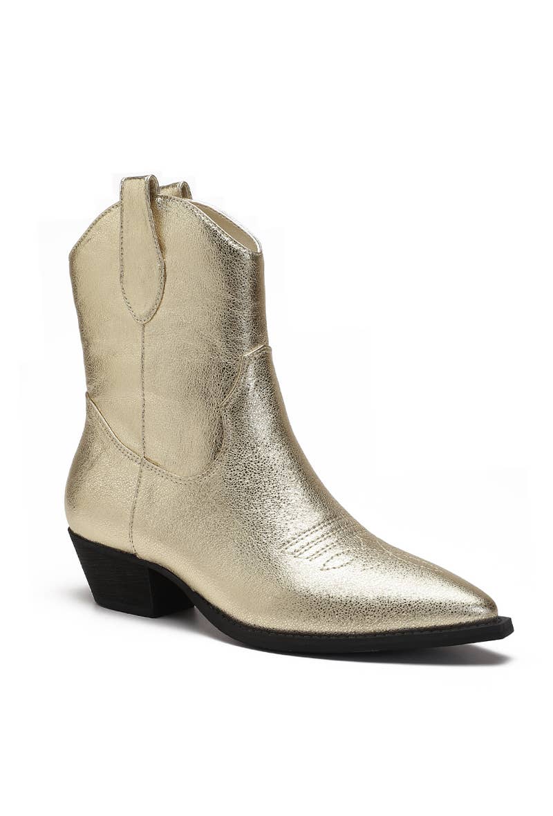 Joia Paris - Vente Bottes de cowboy – femme - Bottines Santiag petit talons H8-6083