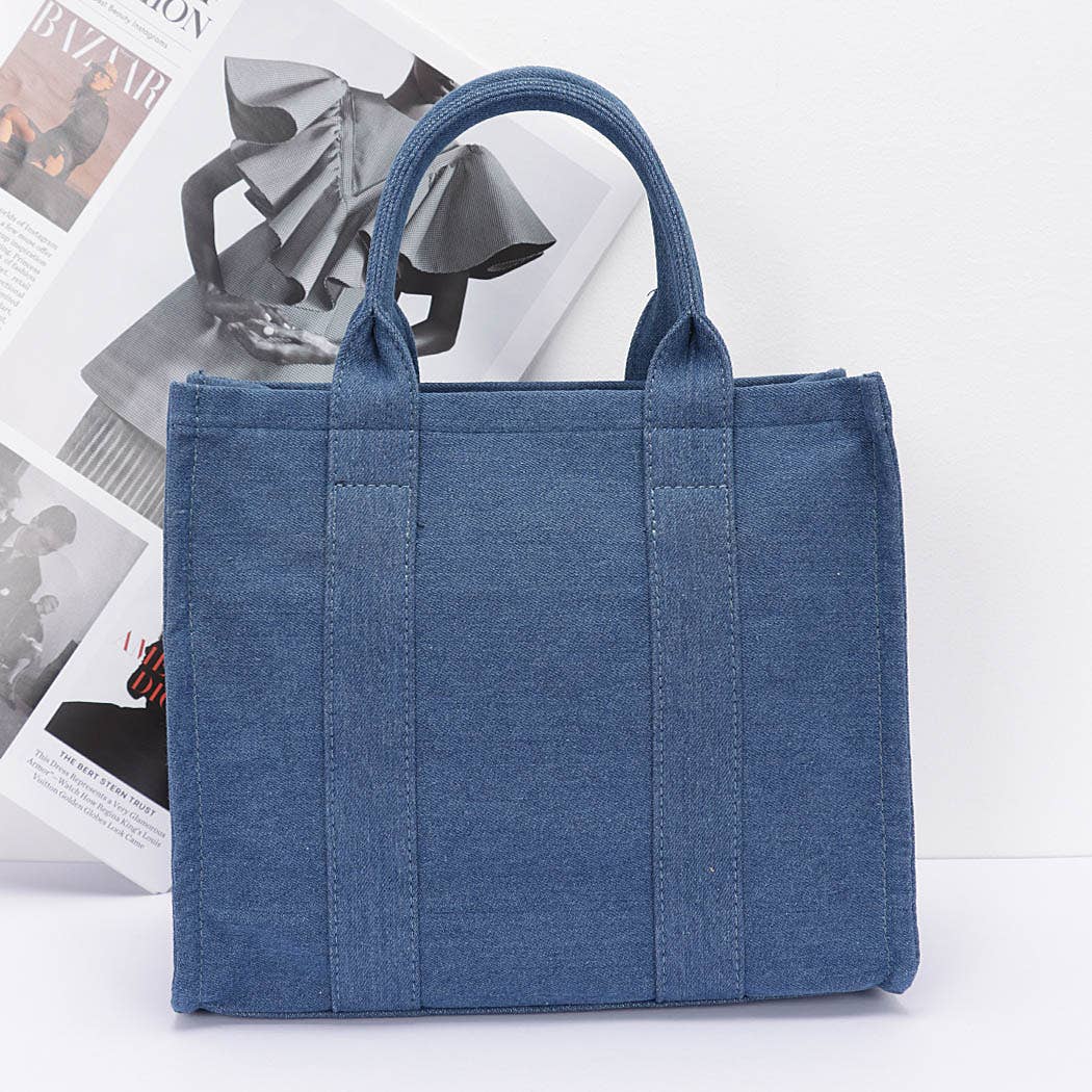 3AM BY H&D ACCESSORIES - Wholesale Tote Bag - Women's - Denim Tote Bag6