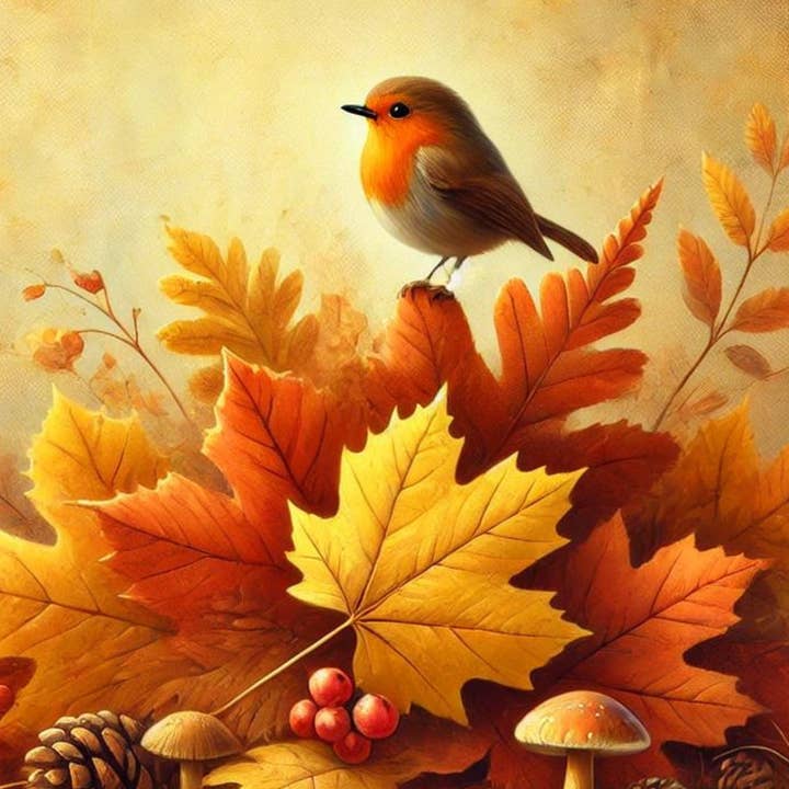 Fripperies - Wholesale Poster - Robin | Poster Fripperies