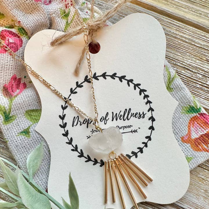 Drops of Wellness Goods - Wholesale Aromatherapy necklace - Stone Necklace, Diffuser Jewelry, The Denver0