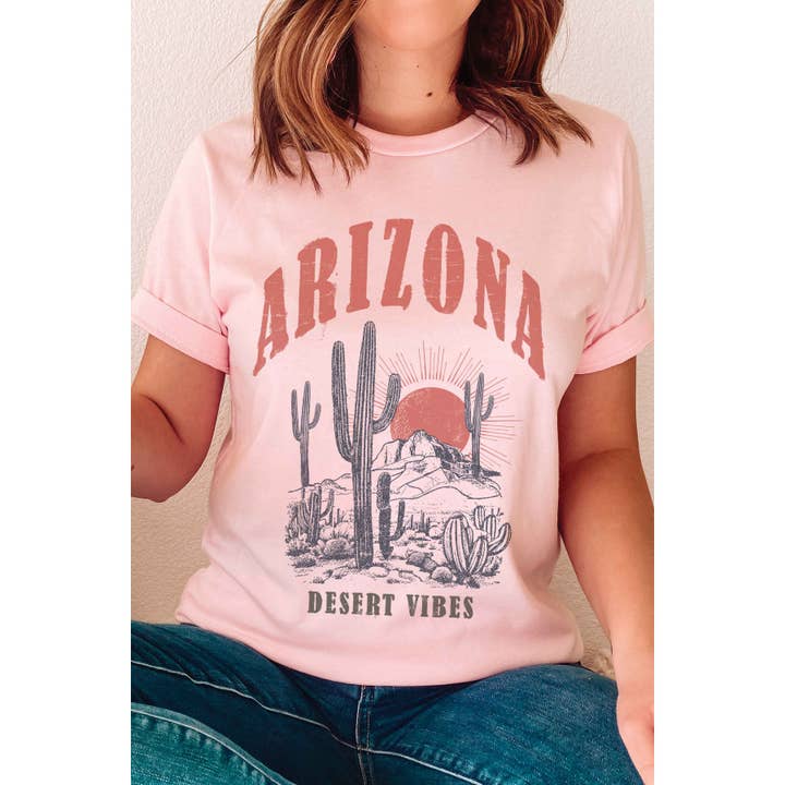 BLUME & CO. - Wholesale T-Shirt (Graphic) - Women's - ARIZONA DESERT VIBES Graphic Tee4