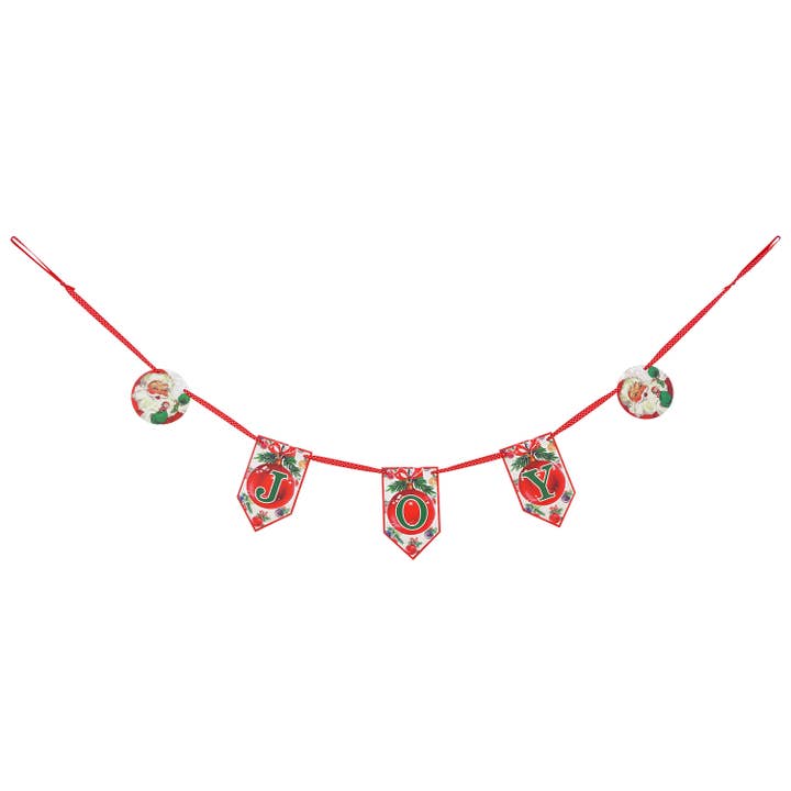 Vintage Banner - Joy for wholesale by Mr. Christmas