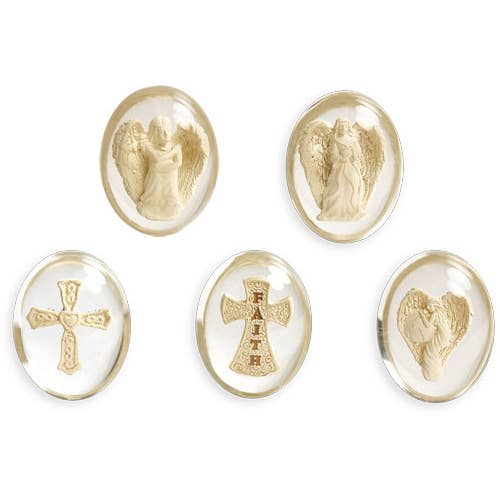 AngelStar - Wholesale Keepsake Coin/Token - Refill - Multi-Stone 72pc Assortment