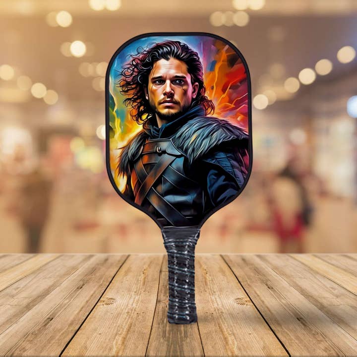 Game of Thrones - Jon Snow - Pickleball Paddle for wholesale by The Mad Pickler