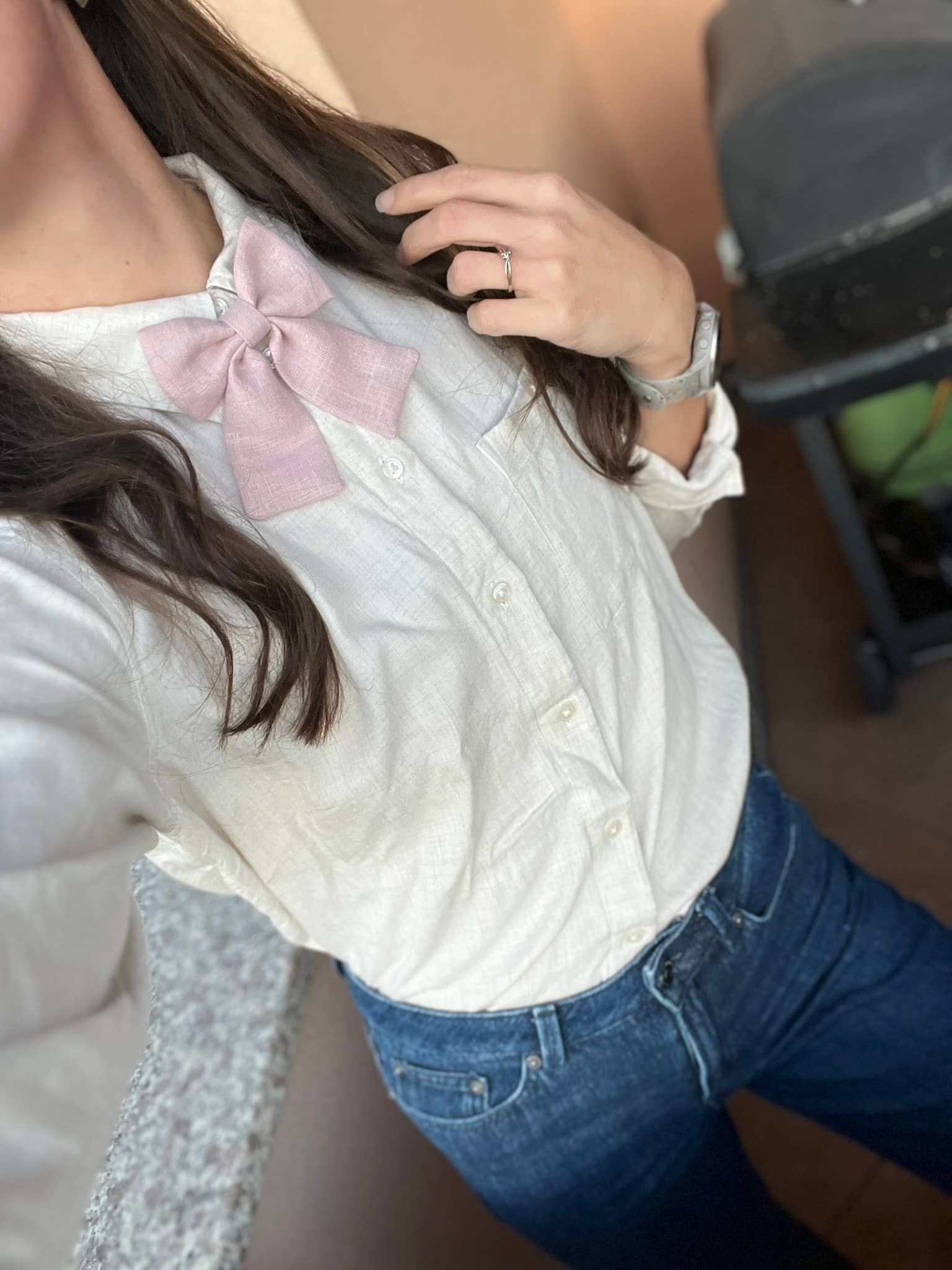 Lanika Atelier, Nika Korošec s.p. - Wholesale Brooch - Bow brooch - ribbon safety pin - pastel ribbon brooch5