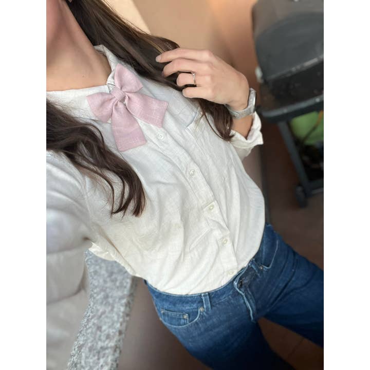 Lanika Atelier, Nika Korošec s.p. - Wholesale Brooch - Bow brooch - ribbon safety pin - pastel ribbon brooch5