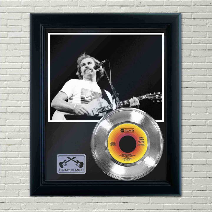 Gold Record Outlet - Wholesale Picture Frame - Jimmy Buffett "Margaritaville" Framed Record Display1