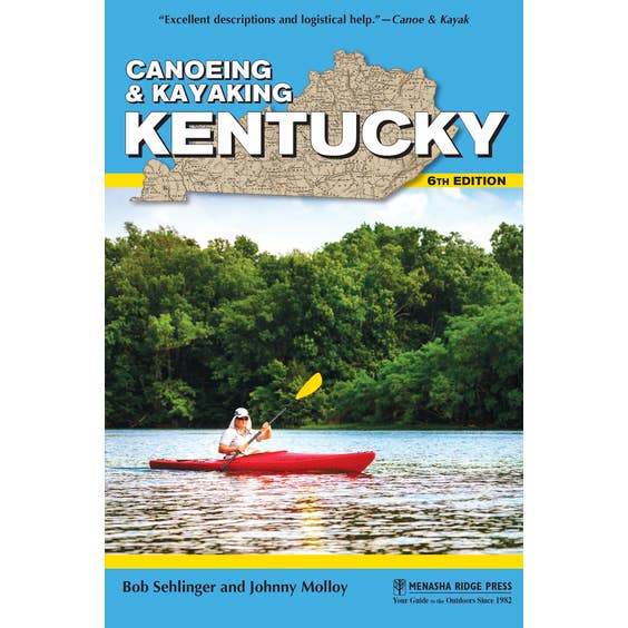 Canoeing & Kayaking Kentucky 6e for wholesale by AdventureKEEN