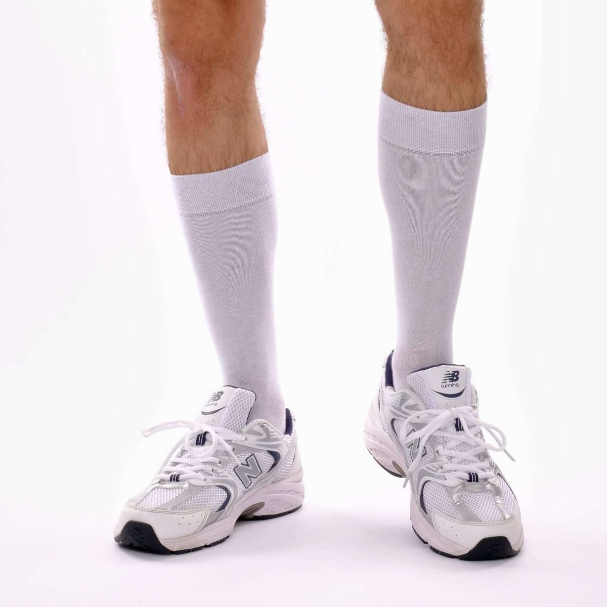 ONESCK – wholesale Socks – Unisex – Off White Organic Cotton Crew Socks1