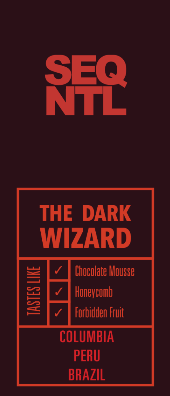 Sequential Coffee – wholesale Coffee beans – Dark Wizard Coffee Blend1
