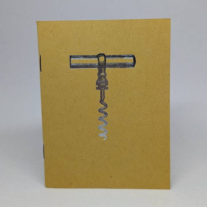 Journal de bord du tire-bouchon pour la vente par Big Wheel Press