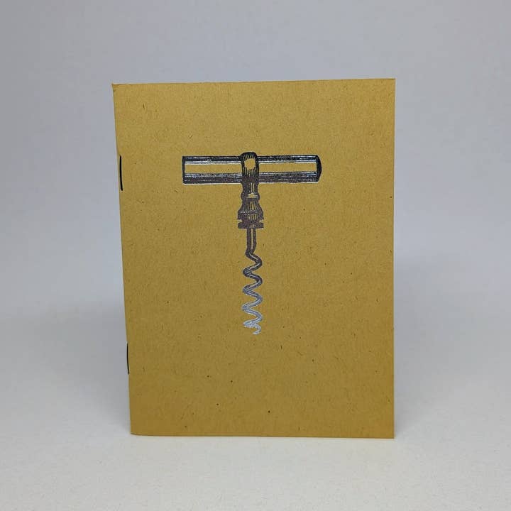 Journal de bord du tire-bouchon pour la vente par Big Wheel Press