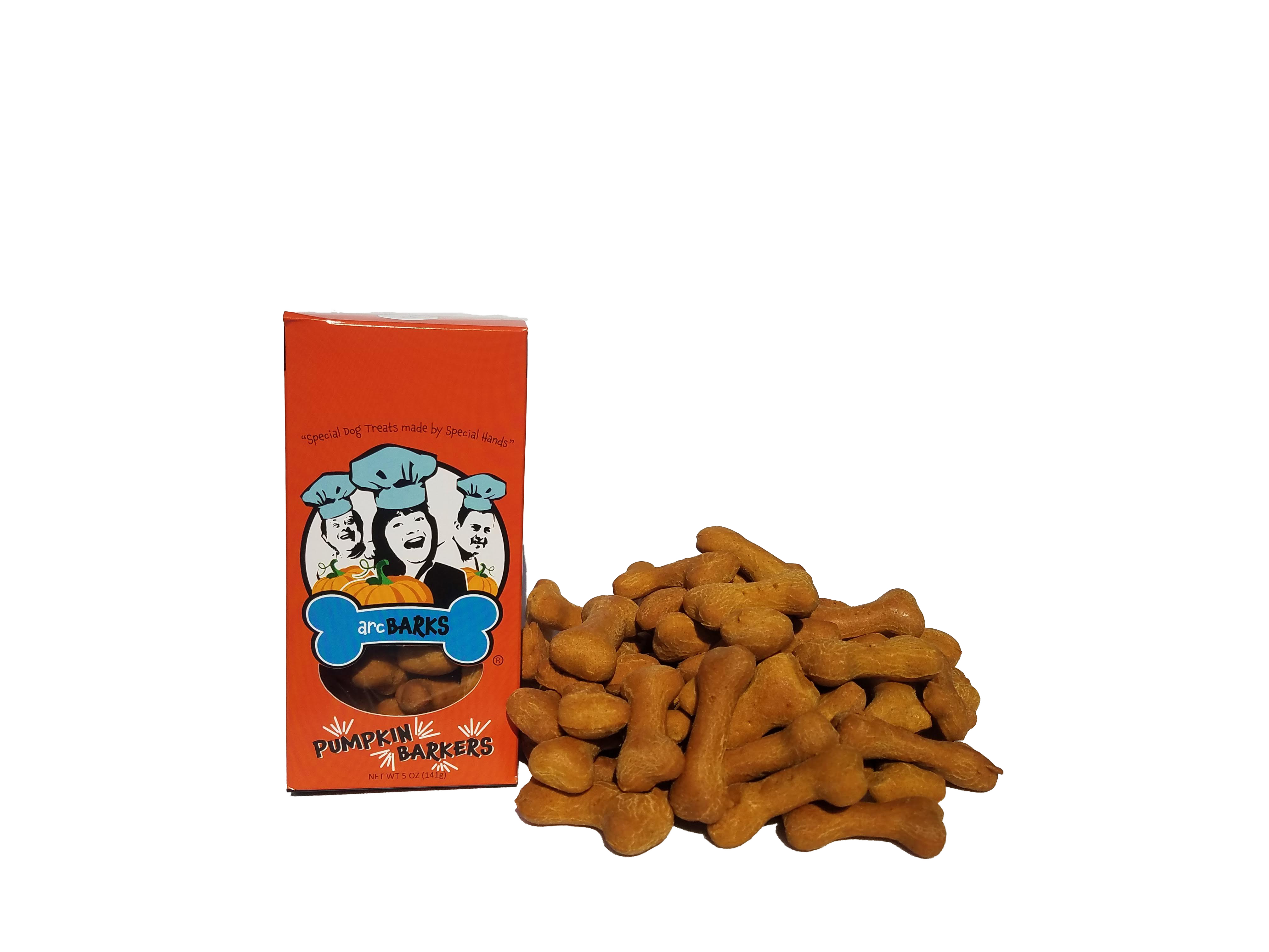 arcBARKS Dog Treat Company - Wholesale Pet Treats - Dog - Pumpkin Barker1